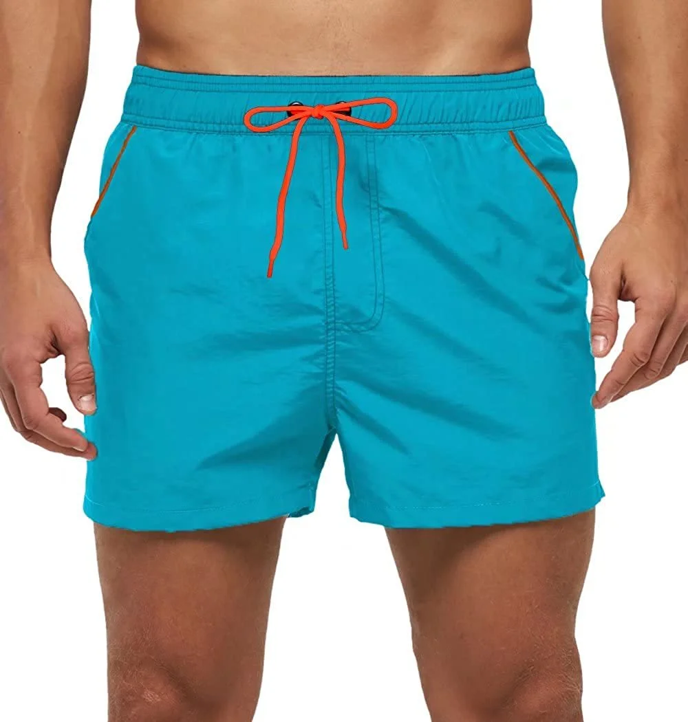 Aonga  Men Swimwear Shorts Male Swimming Trunks Swimsuits Man Surf Beach Swim Sports Pants Board Mesh New Summer Men's Clothing