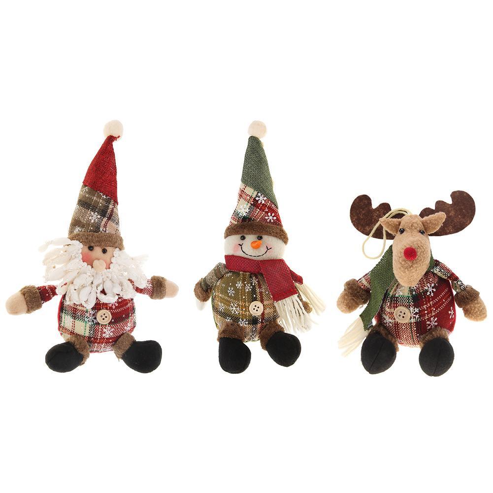 British Lovely Christmas Plaid Doll Hang Pendant Xmas Tree Ornament Decor, Mg1845.06, 501 Original
British Lovely Christmas Plaid Doll Hang Pendant Xmas Tree Ornament Decor, Mg1845.06, 501 Original