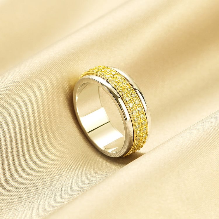 925 Sterling Silver Rotating Ring