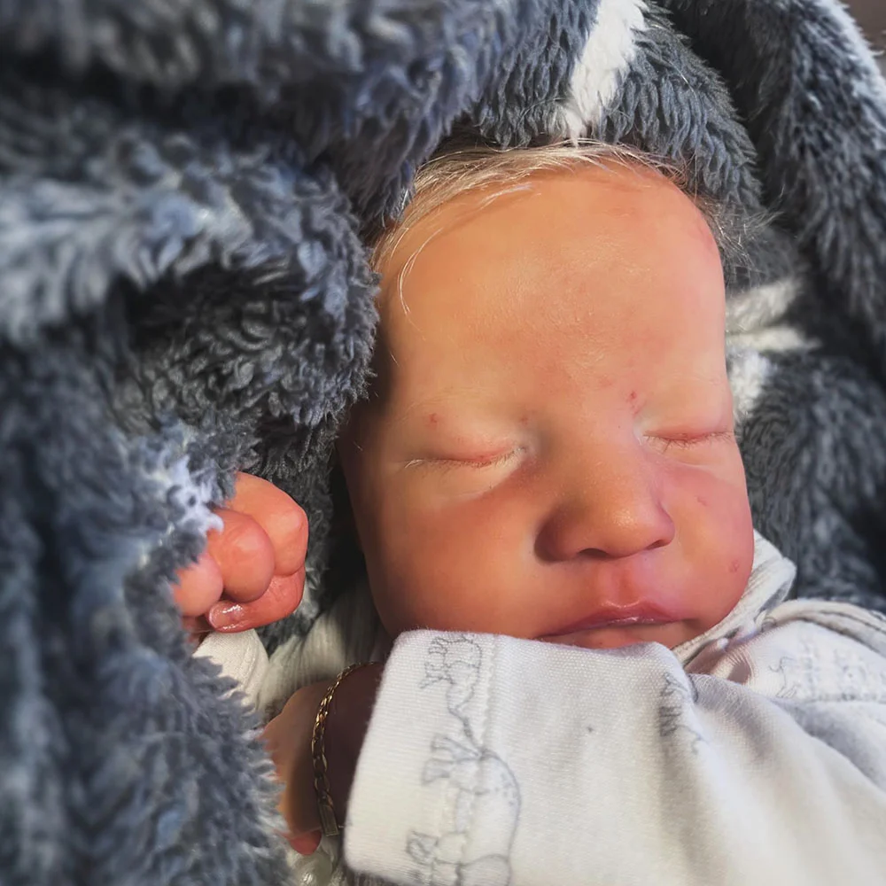 [New] 20" Reborn Newborn Lifelike Sleeping Baby Doll Boy Tamora with 🔊Heatbeat Coos and Breath💗 -Creativegiftss® - [product_tag] RSAJ-Creativegiftss®