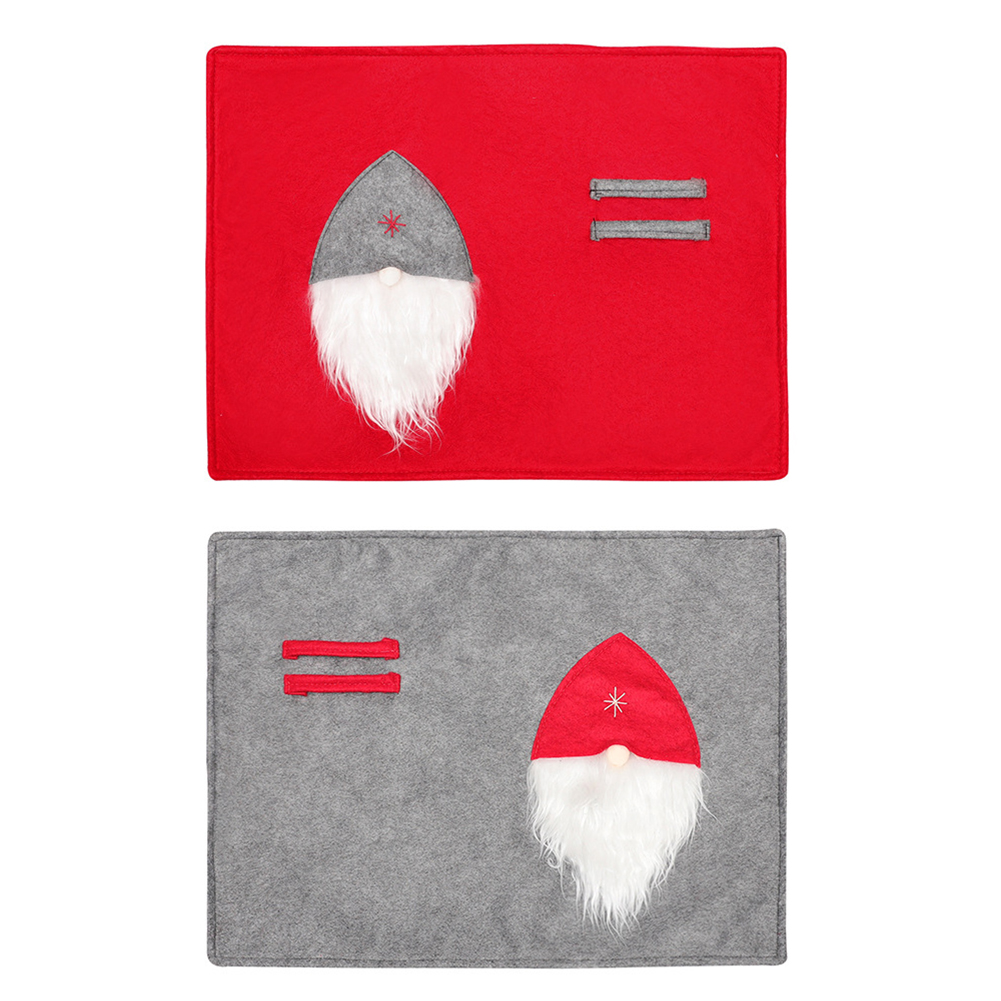 Christmas Rudolph Placemats Cloth Reusable Protective Dining Table Cushion, Grey, 501 Original
Christmas Rudolph Placemats Cloth Reusable Protective Dining Table Cushion, Grey, 501 Original