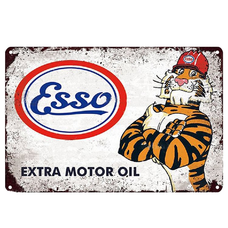 Tiger Gas Station - Vintage Tin Signs/Wooden Signs - 20*30cm/30*40cm