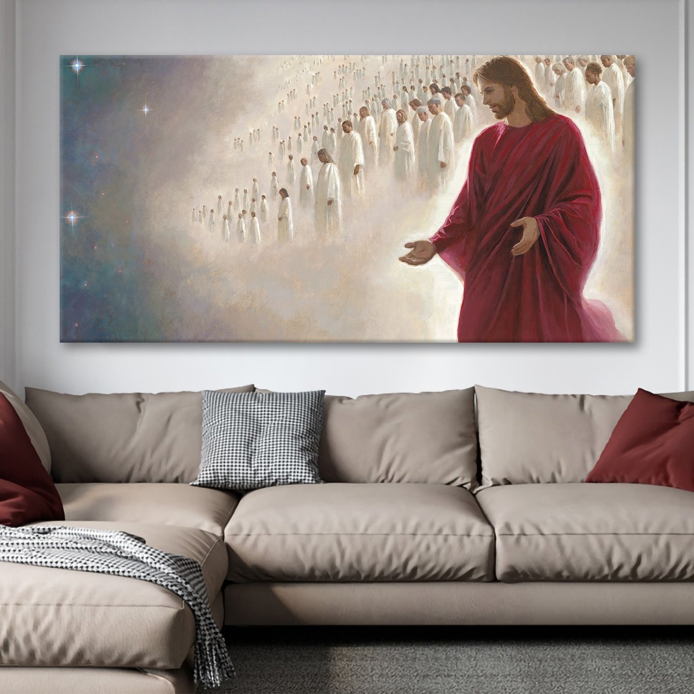 The second coming Canvas Wall Art