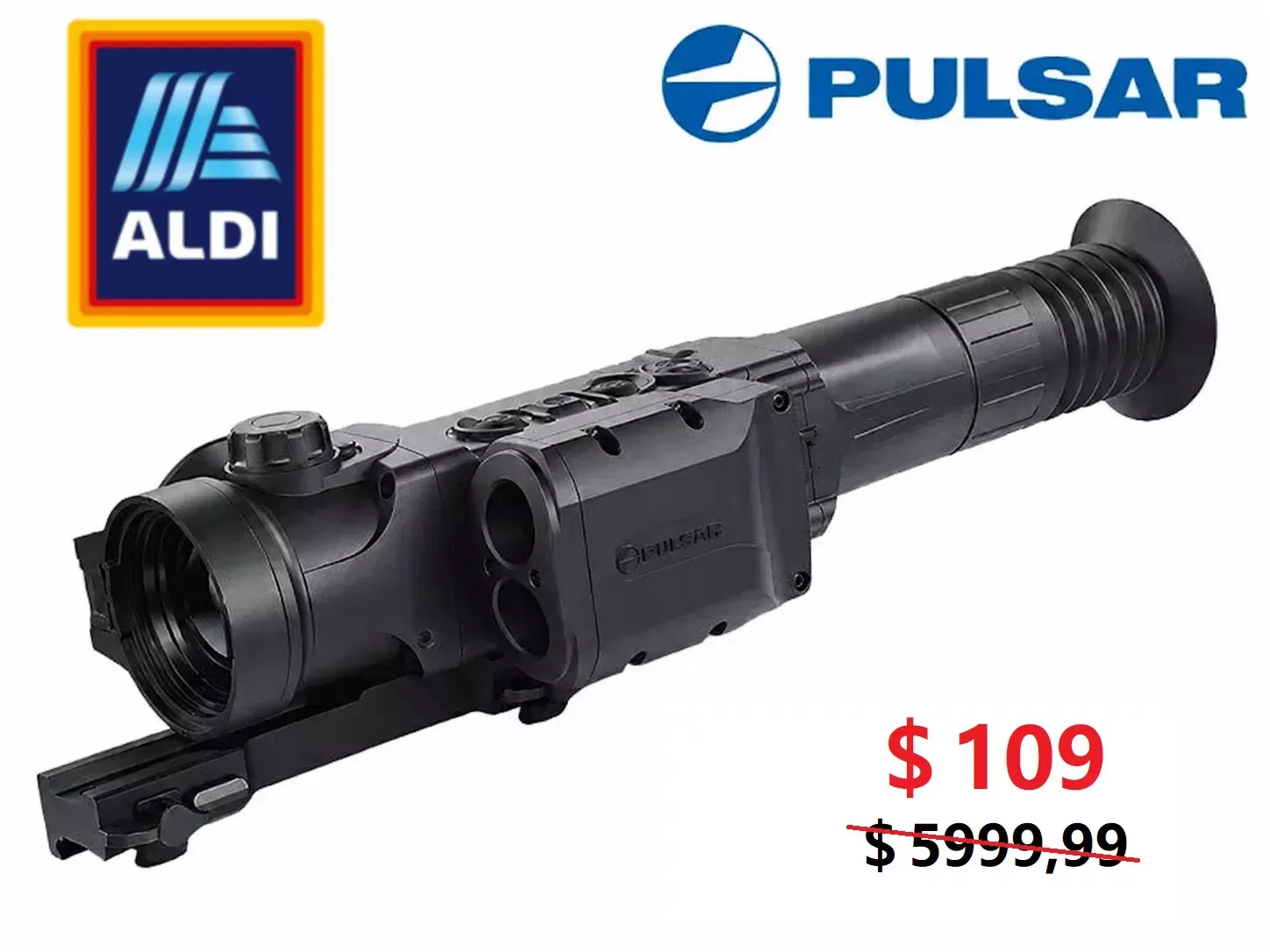 Pulsar Trail 2 LRF XP50 Thermal Riflescope