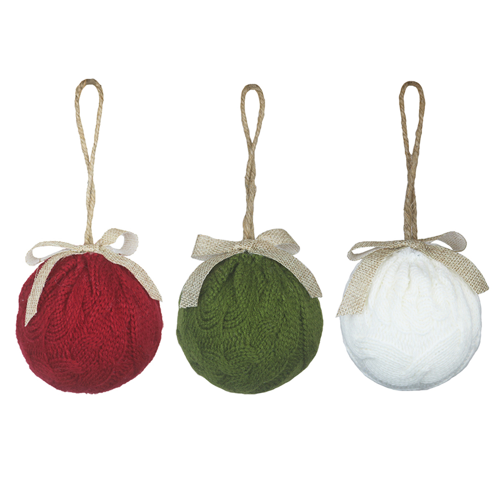 Christmas Knitted Ball Pendant Tree Hanging Ornament Home Party Decoration, Green, 501 Original
Christmas Knitted Ball Pendant Tree Hanging Ornament Home Party Decoration, Green, 501 Original