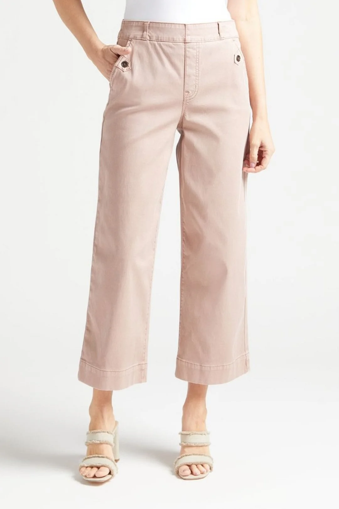 Casual Everyday Cropped Wide-Leg Pants (Buy 2 Free Shipping)