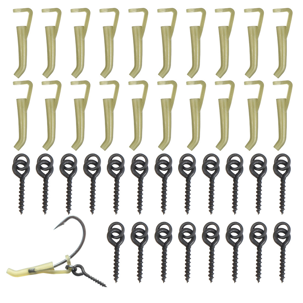 40pcs Fishing Hook Sleeves Stop Beads Screws Kit Anti-Tangle Spinner Tube, 501 Original
40pcs Fishing Hook Sleeves Stop Beads Screws Kit Anti-Tangle Spinner Tube, 501 Original