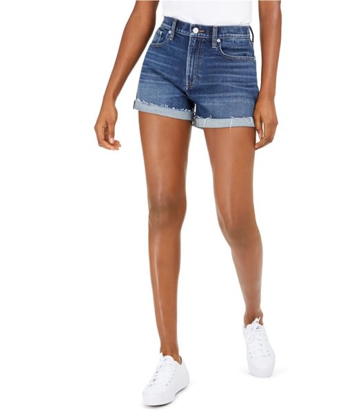 Lucky Brand Womens Relaxed Casual Denim Shorts - Life is Beautiful for You - SheChoic