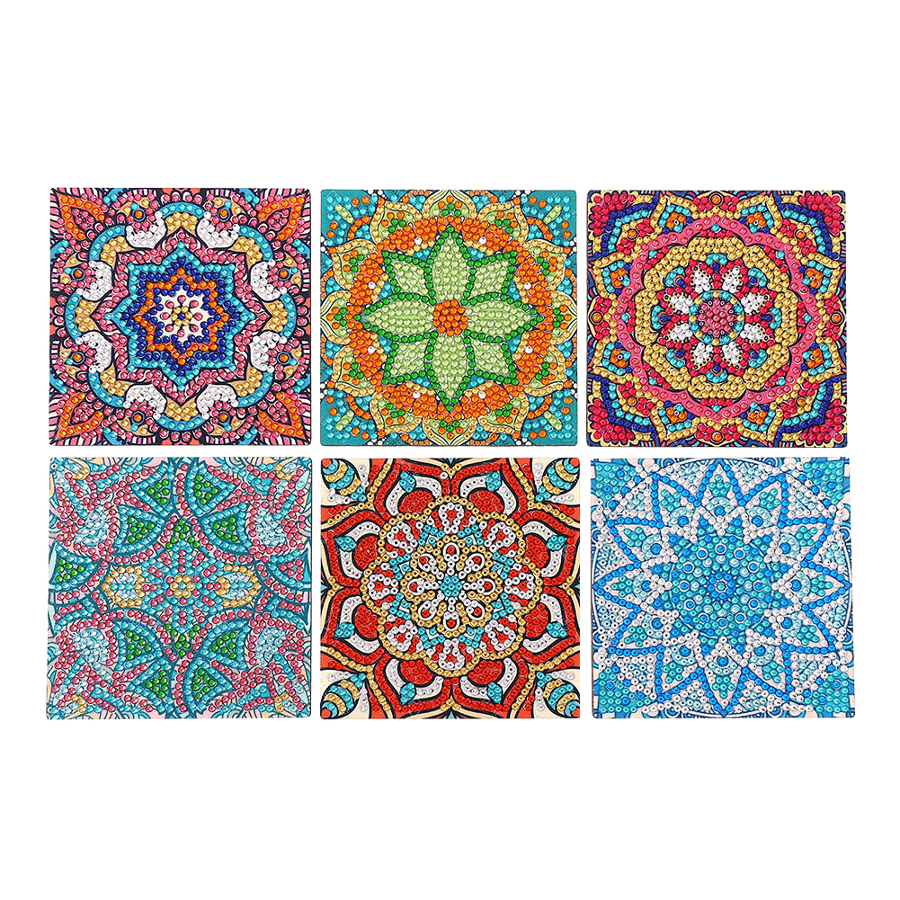 A Set(6pcs) Square Mandala Acrylic Coaster - 5D DIY Craft Fashion Accessories, 501 Original
A Set(6pcs) Square Mandala Acrylic Coaster - 5D DIY Craft Fashion Accessories, 501 Original