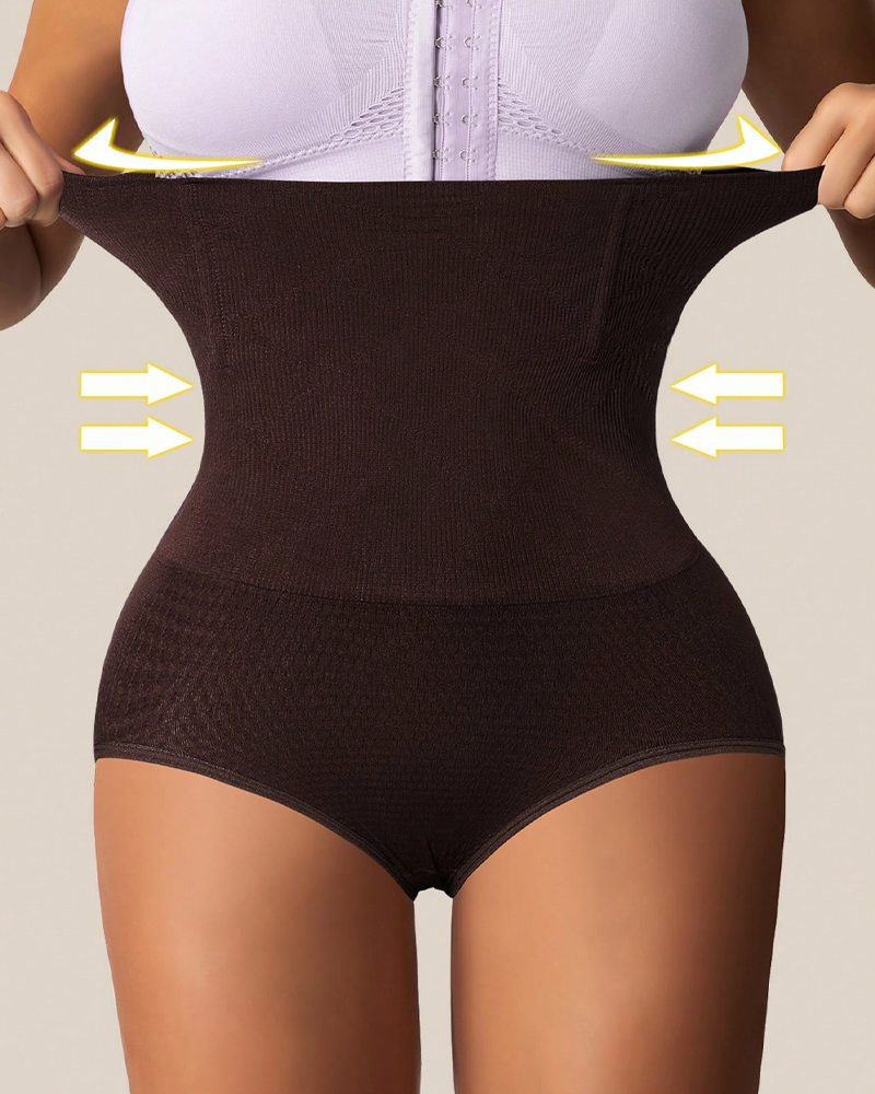 Seamless Tummy-Control High-Waisted Body-Shaping Pants
