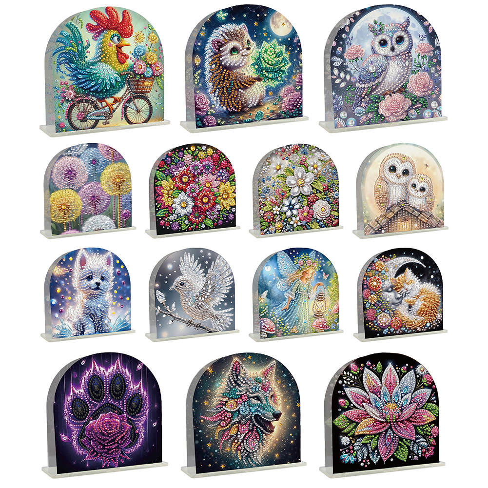 DIY Diamond Painting Napkin Holder Kit | 3D Acrylic Napkin Holder Diamond Art – Fun Craft & Home Decor