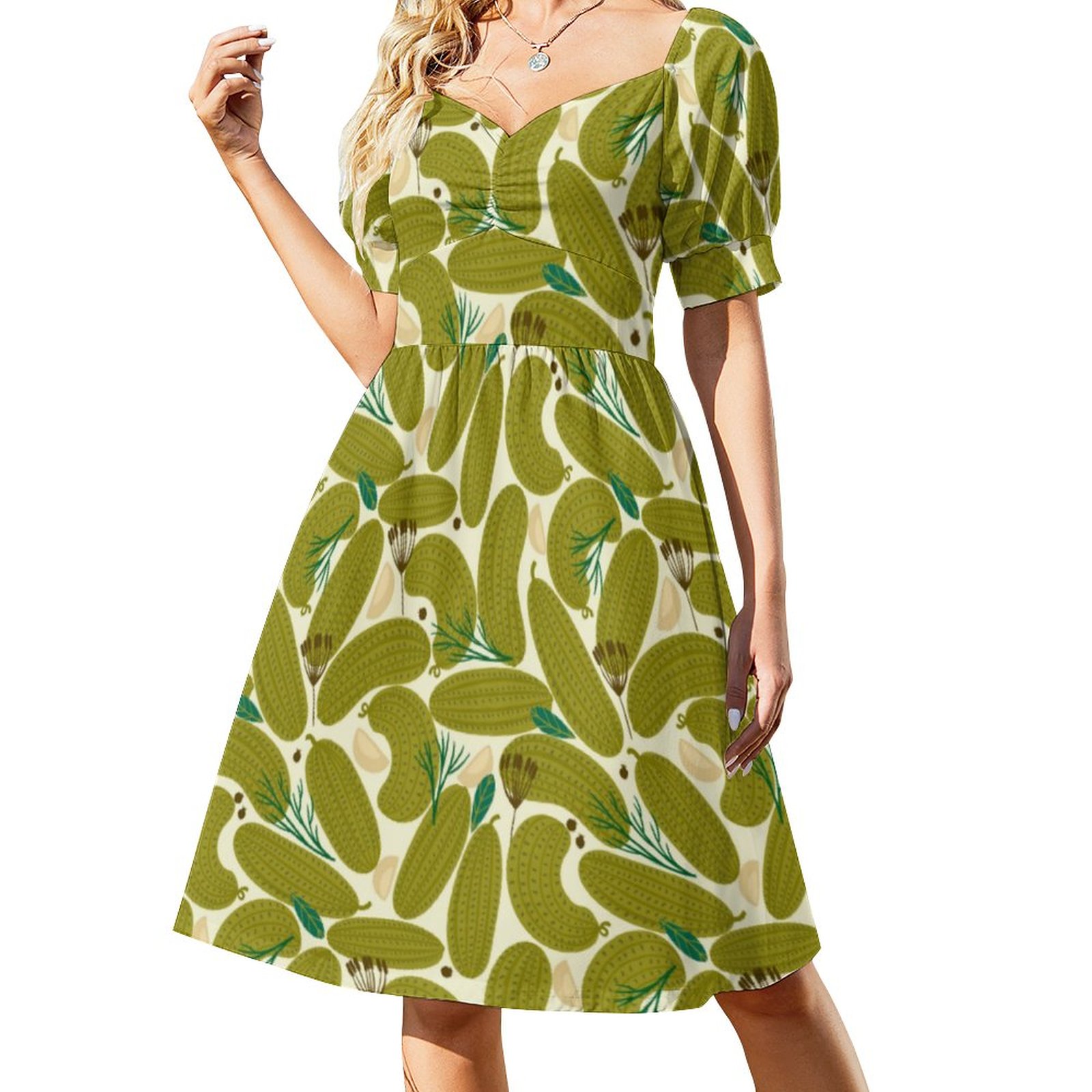 pickle green dress Smooth Sport Pickle Active Dress – Addison Bay® main image 0