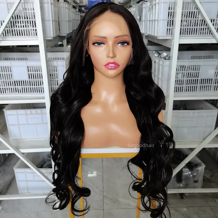 32" 250% Loose Wave HD Glueless Lace Frontal Wig
