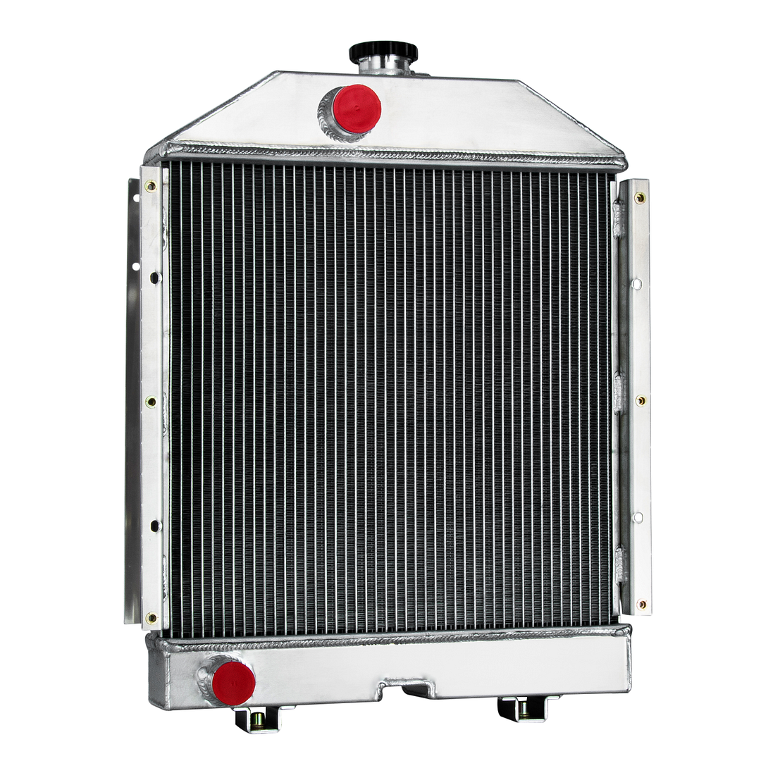 Alloyworks 4 Row Aluminum Radiator for New Holland Hesston Case IH 72090619 72093205/72090517