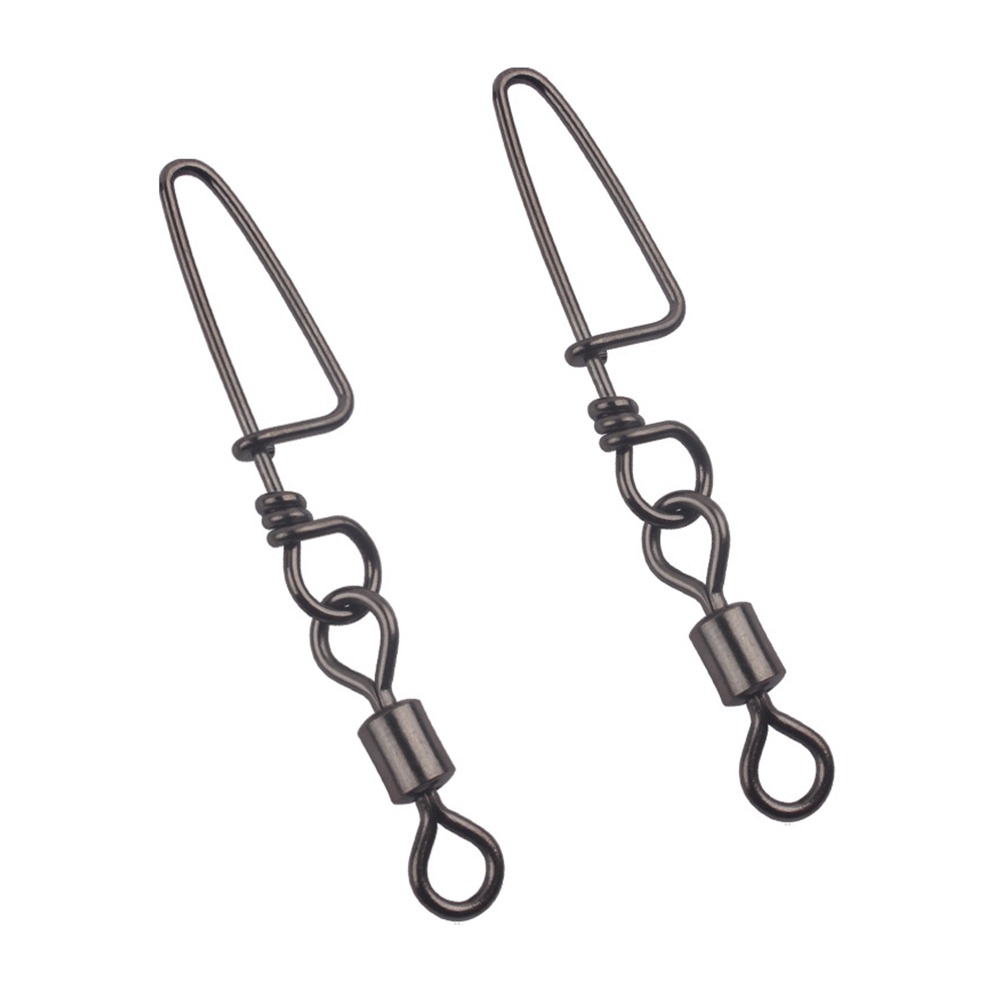 20pcs Stainless Steel Fishing Swivels Snap Ball Bearing Fishing Connector, 6 #, 501 Original
20pcs Stainless Steel Fishing Swivels Snap Ball Bearing Fishing Connector, 6 #, 501 Original