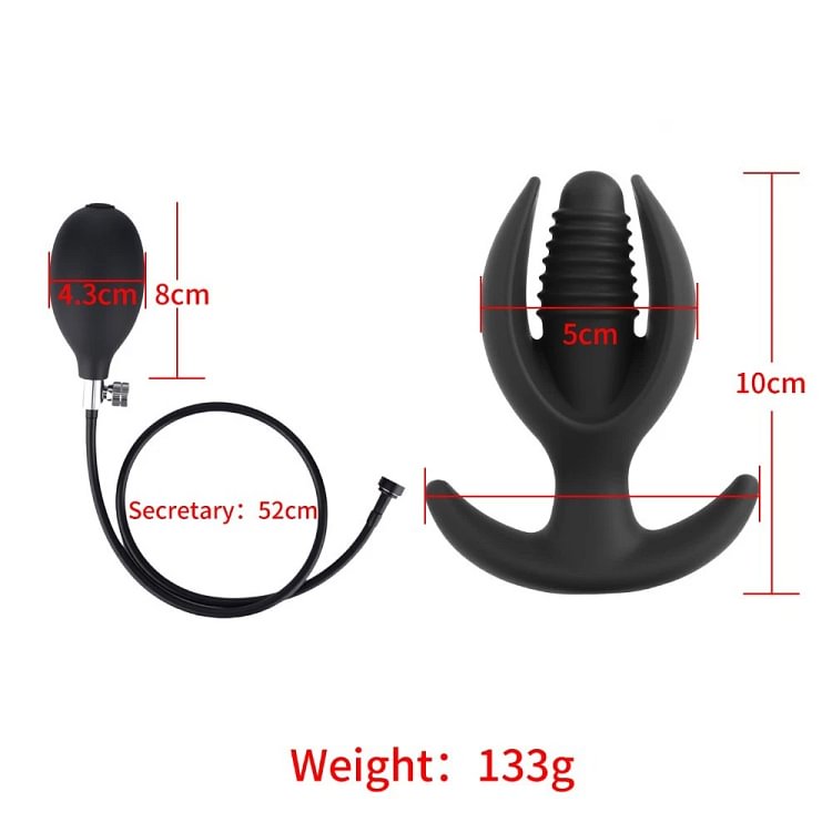 pornhint Pornhint Extra Large Inflatable Dildo Prostate Anal Butt Plug Expandable Huge Sex Toys BDSM
