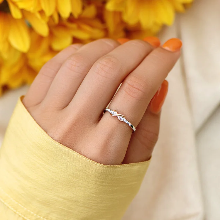 Badass Girl Gang Infinity Ring
