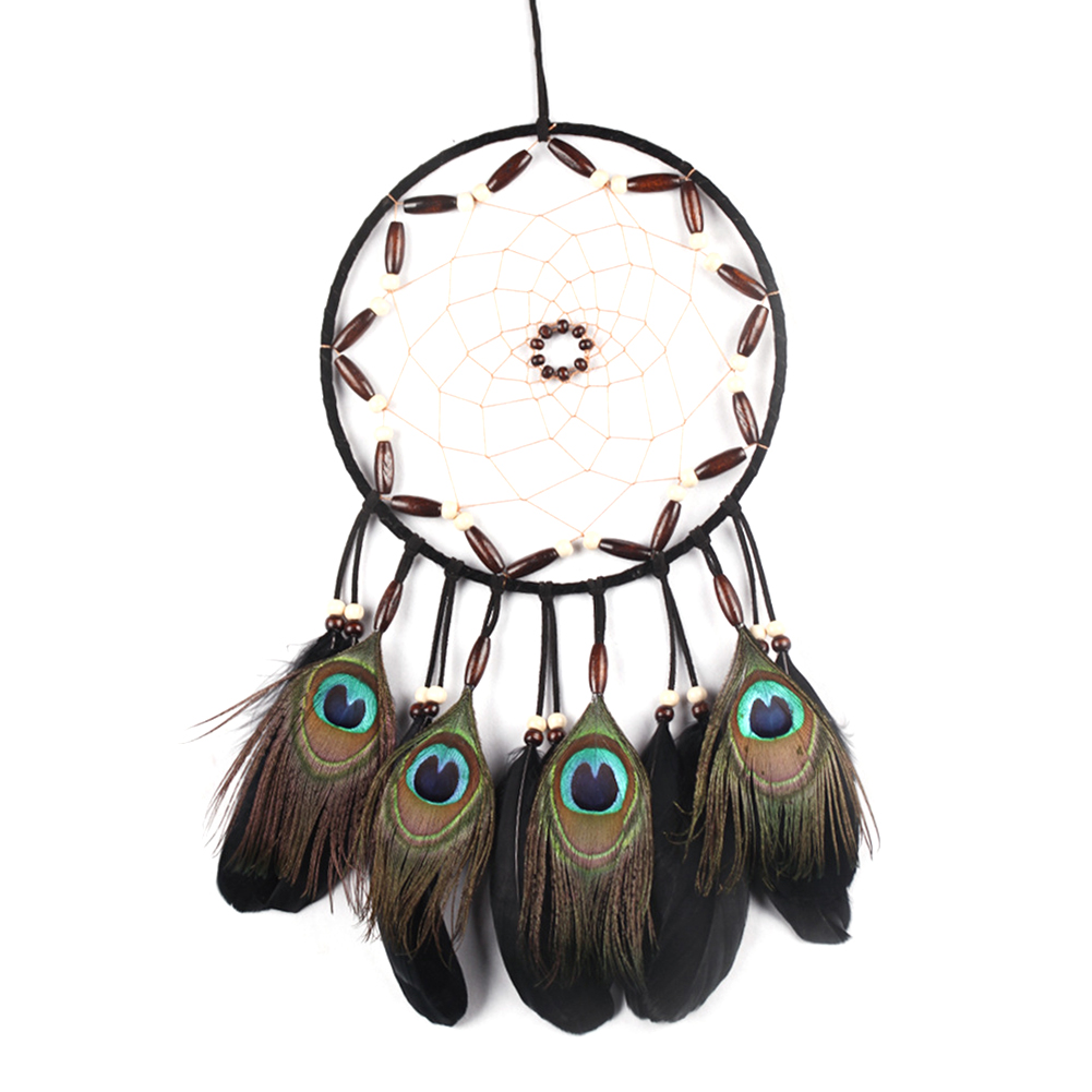 Dream Catcher Net Peakfowl Feather Manual Pendant Wind Chime Home Decor, 501 Original
Dream Catcher Net Peakfowl Feather Manual Pendant Wind Chime Home Decor, 501 Original