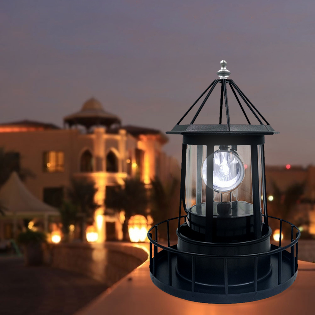 Lighthouse Shape LED Solar Light Outdoor Beacon Rotating Lamp Garden Decor, 501 Original
Lighthouse Shape LED Solar Light Outdoor Beacon Rotating Lamp Garden Decor, 501 Original