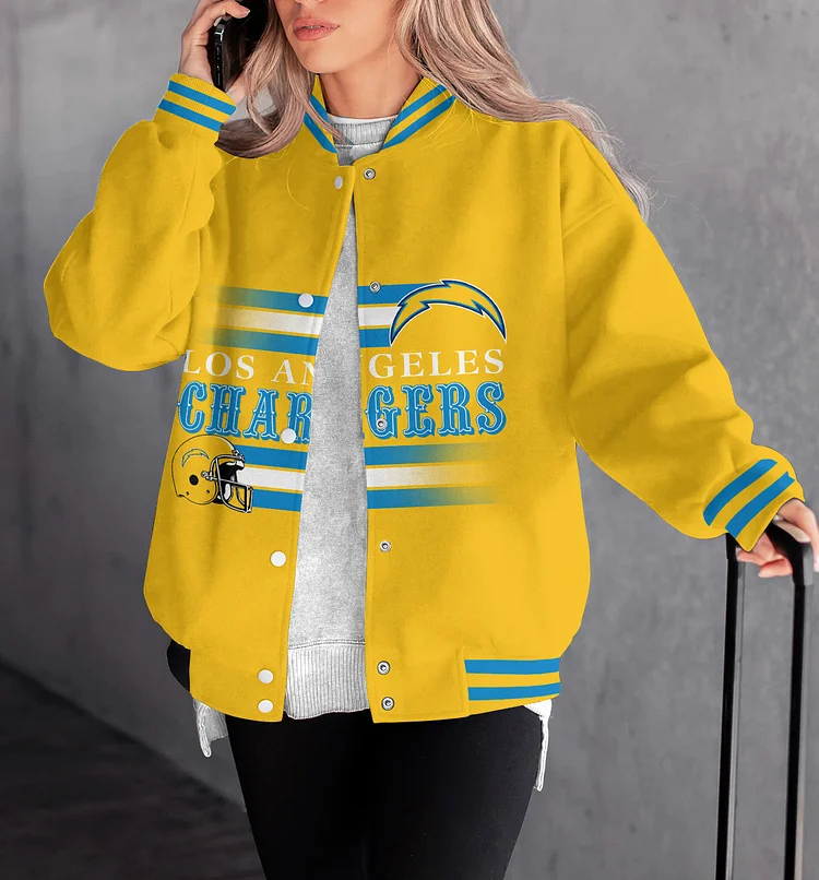 Los Angeles Chargers Women Limited Edition Full-Snap Casual Jacket