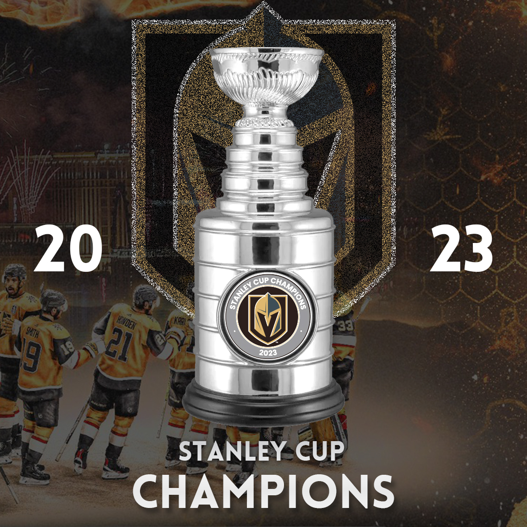 nhl shield stanley cup resin replica 8 inch trophy