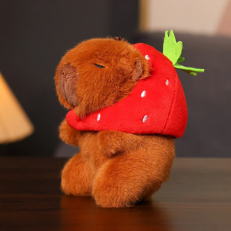 Cuteeeshop Cuteee Family Capybara Pendant Plush Toy Doll Bag Pendant Keychain