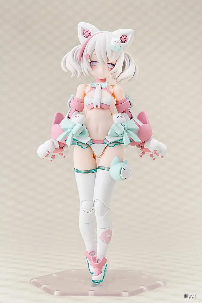 Kotobukiya - Megami Device PUNI MOFU SHIRO MAO 1/1 Plastic Model (Licensed)-