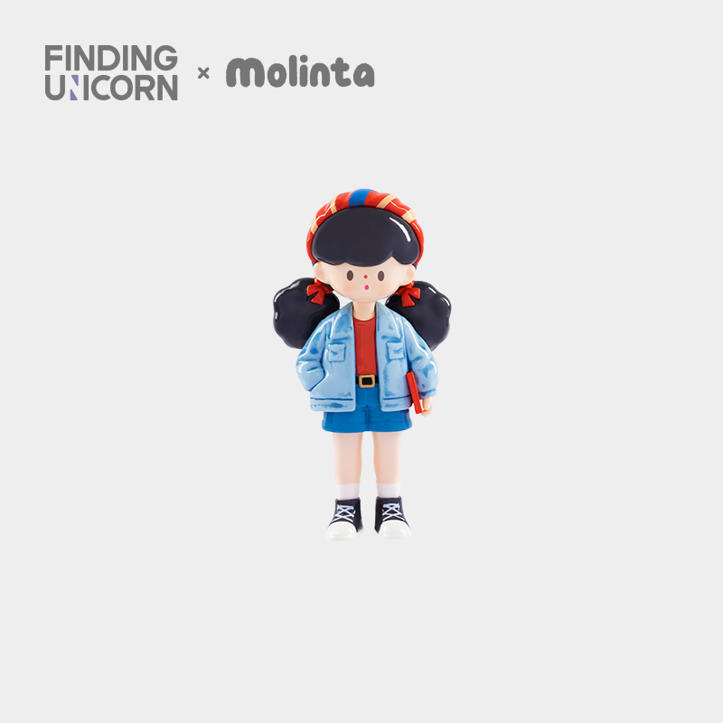 Finding Unicorn Molinta Retro Girls Series Blind Box