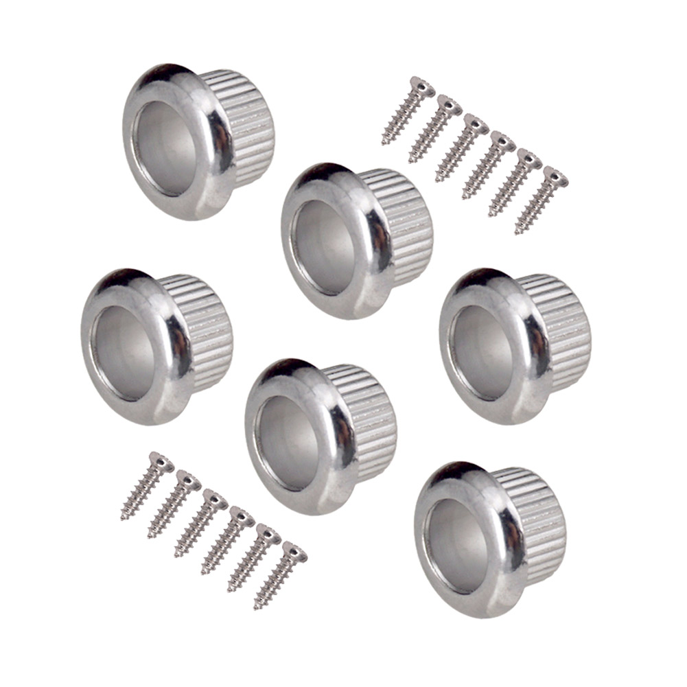 6pcs Vintage Type Guitar String Tuners Metal Casing Bushing for LP EPI, Silver, 501 Original
6pcs Vintage Type Guitar String Tuners Metal Casing Bushing for LP EPI, Silver, 501 Original