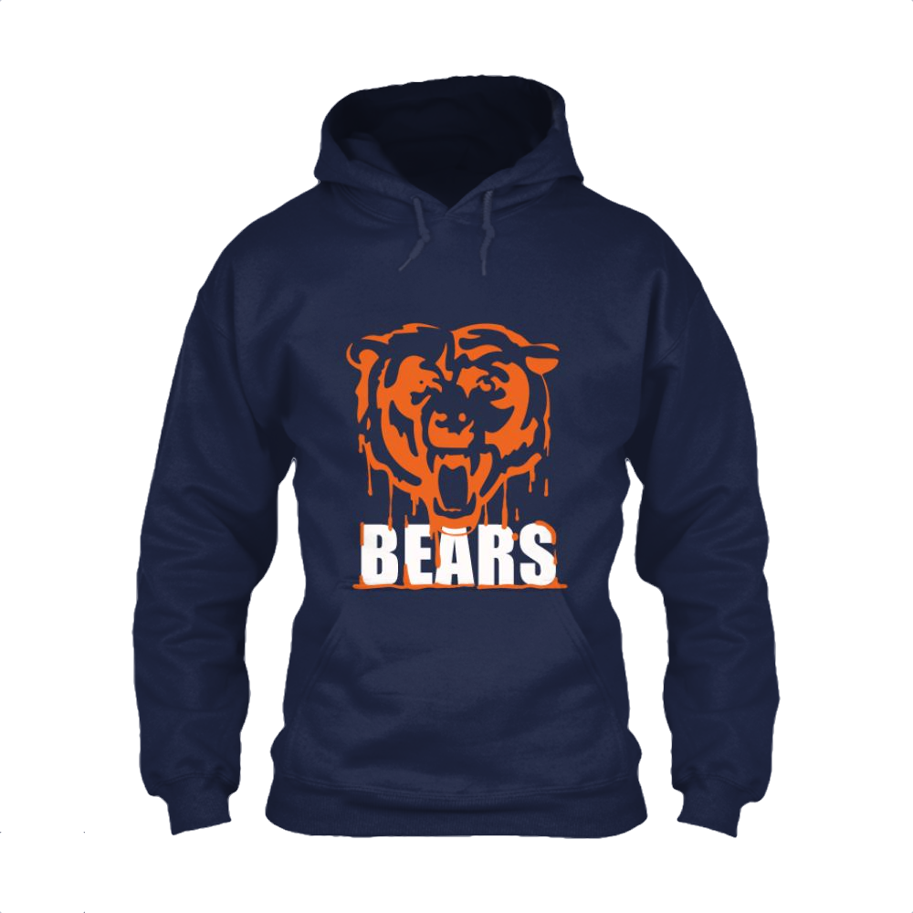 Cranky Chicago Bears, Football Fleece Jacket