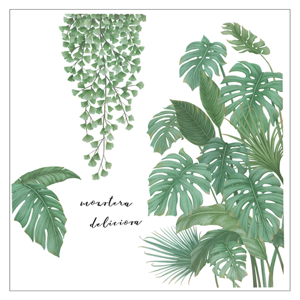 Green Plants Wall Stickers for Living Room DIY Art Decal Home Decor (ZW142, 501 Original
Green Plants Wall Stickers for Living Room DIY Art Decal Home Decor (ZW142, 501 Original