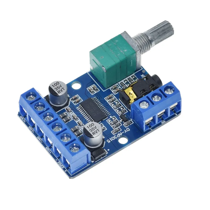 30Wx2 High-power Stereo Digital Amplifier Board 12V/24V Power Supply DIY Power DY-AP3015 Amplifier Audio Board