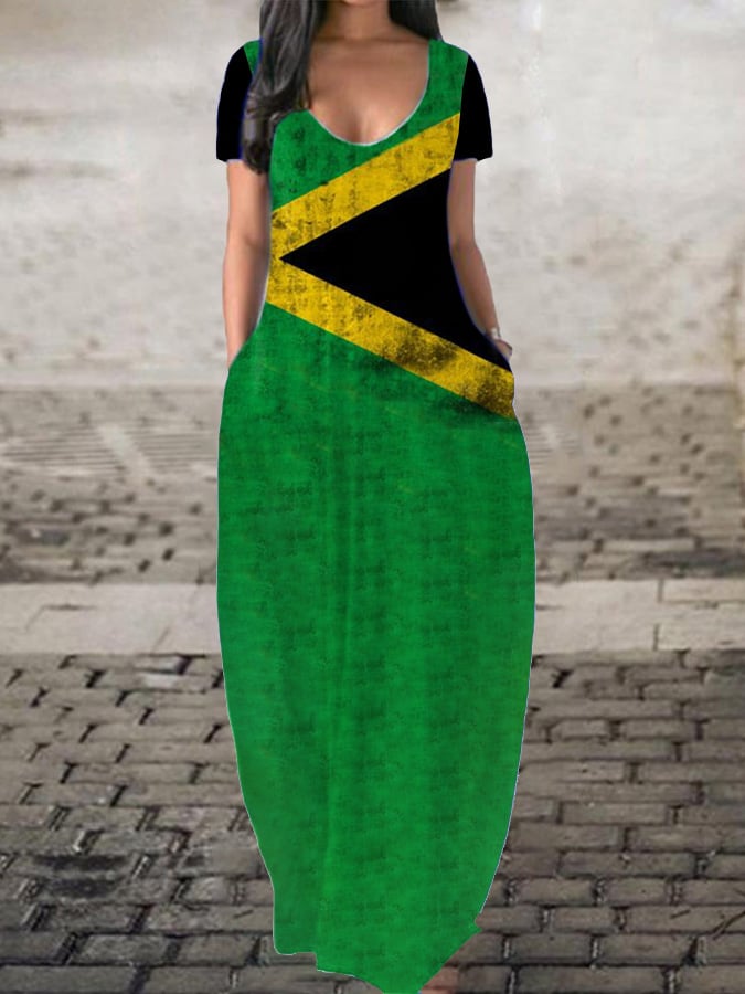 Juneteenth Outfit For Women Women's Juneteenth Maxi Dress - Freedom 1865  Summer Beach Dress With Adjustable Straps Adjustable Strap Dress