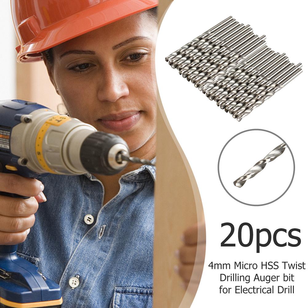 20PCS 4mm Micro HSS Twist Drilling Auger bit for Electrical Drill New, 501 Original
20PCS 4mm Micro HSS Twist Drilling Auger bit for Electrical Drill New, 501 Original