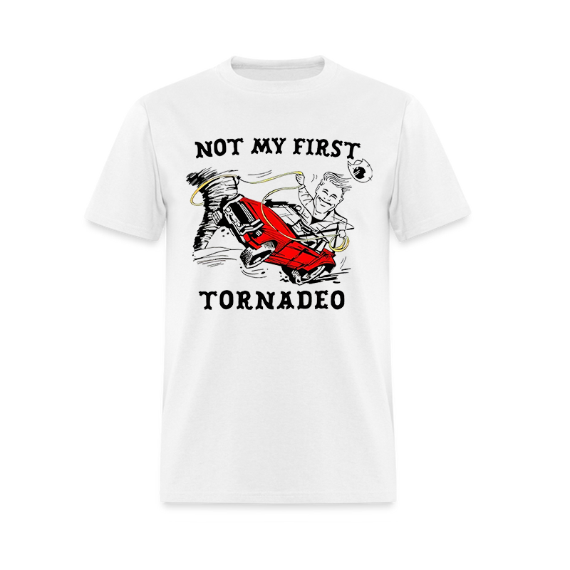 Not My First Tornadeo Printed Men's T-shirt - Devcarry