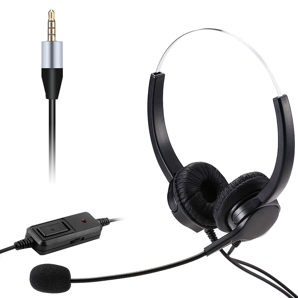 VH500D For PC Phone Call Center 3.5mm Wired Line Control Microphone Headset, 501 Original
VH500D For PC Phone Call Center 3.5mm Wired Line Control Microphone Headset, 501 Original