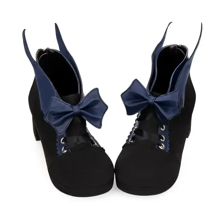 VCshoes Woman Mori Girl Lolita Cosplay Shoes Lady High Heels Pumps Women Princess College Dress Party Shoes 6cm