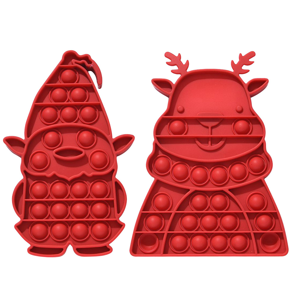 Silicone Christmas Push Bubble Board Autism Toy Kids Sensory Education Toy, Santa, 501 Original
Silicone Christmas Push Bubble Board Autism Toy Kids Sensory Education Toy, Santa, 501 Original