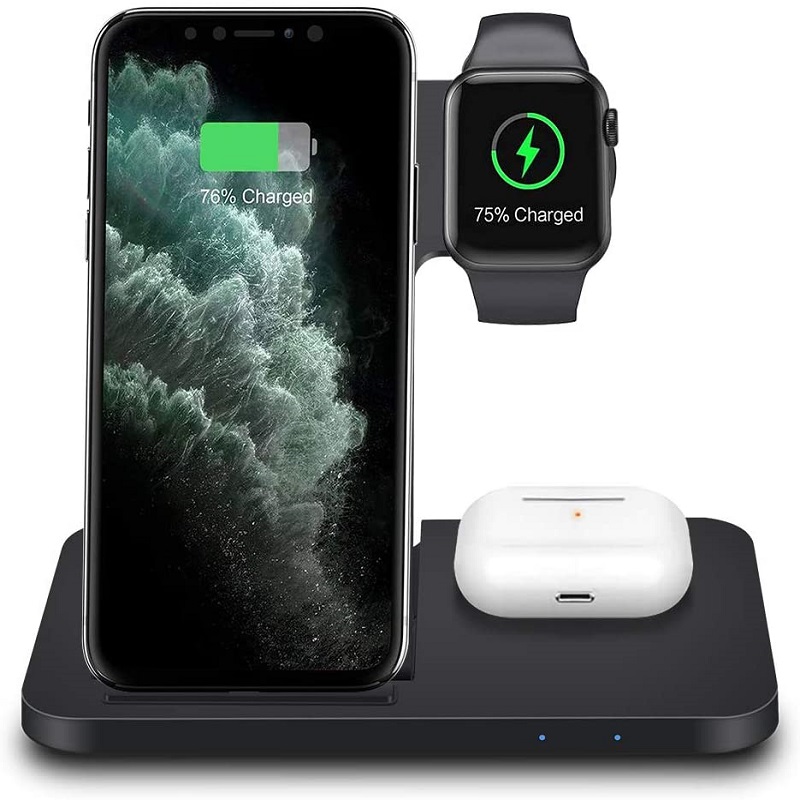 Fdgao / folding 3 in 1 Wireless charger 15W fast charging support Qi for Ap, White, 501 Original
Fdgao / folding 3 in 1 Wireless charger 15W fast charging support Qi for Ap, White, 501 Original