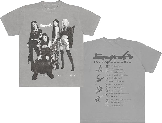 aespa ファンミ HANDWRITING T-SHIRT Aespa Espa Handwriting T-Shirt