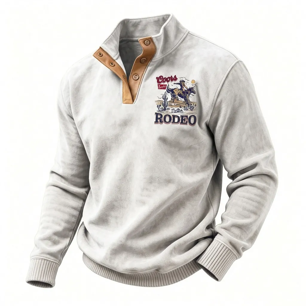 Men's Retro Autumn/Winter Sweatshirt