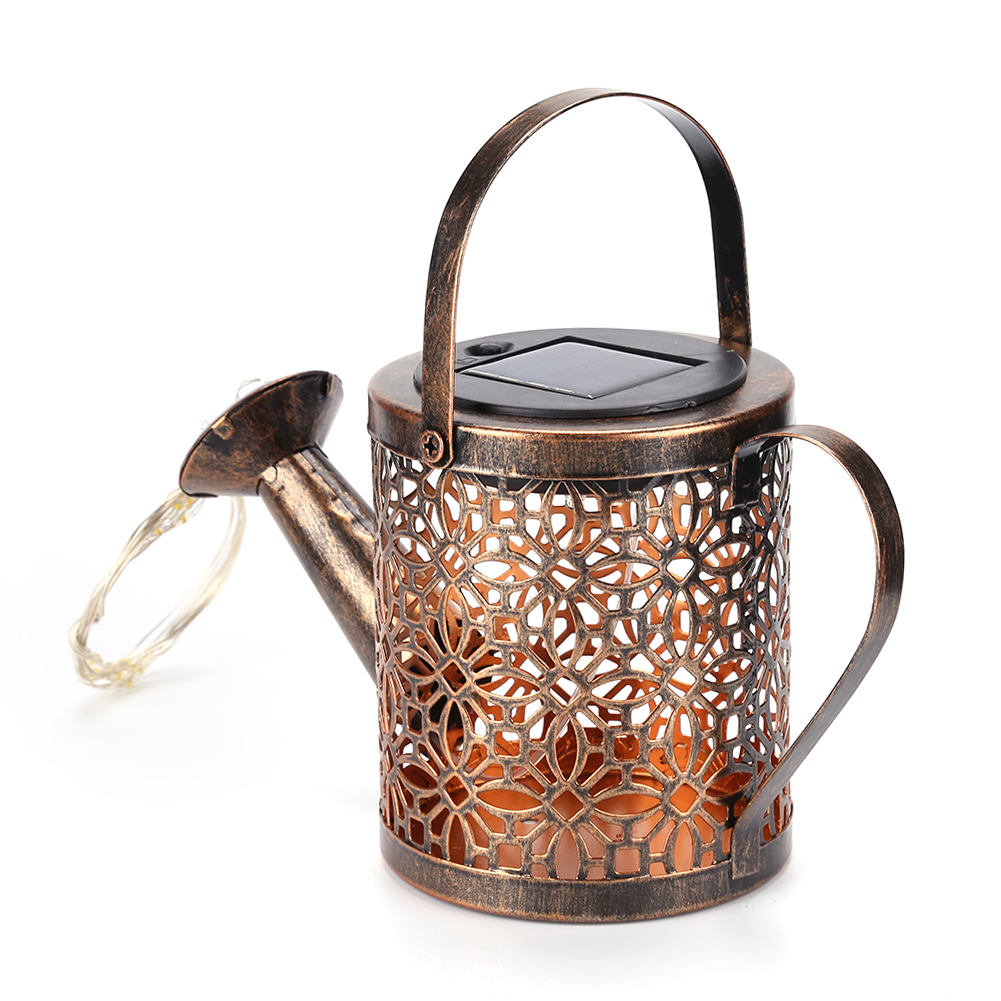 LED Kettle Solar Light Metal Watering Can Sprinkle Fairy Lamp Garden Decor, 501 Original
LED Kettle Solar Light Metal Watering Can Sprinkle Fairy Lamp Garden Decor, 501 Original