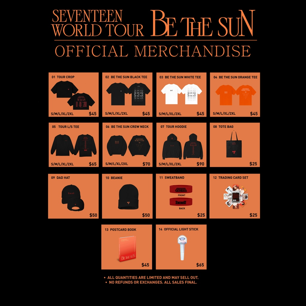 Face The Sun officialsvtshop