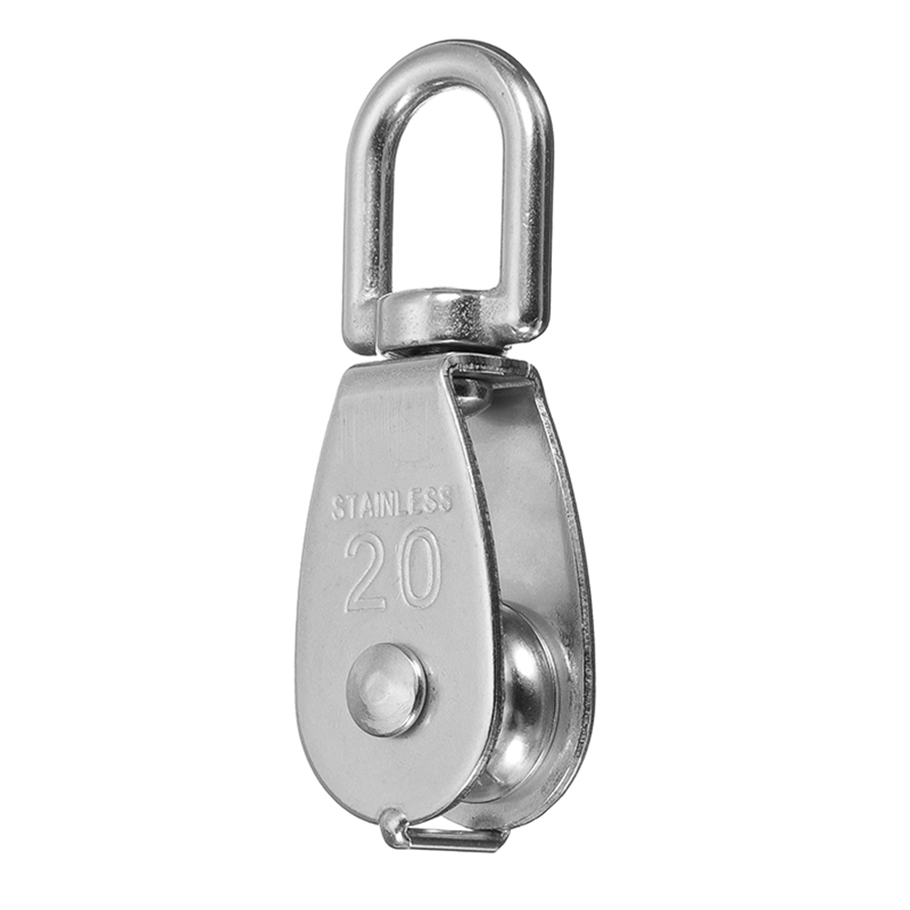304 Stainless Steel Pulley M20 M25 M32 Single Wheel Swivel Lifting Wheel, 501 Original
304 Stainless Steel Pulley M20 M25 M32 Single Wheel Swivel Lifting Wheel, 501 Original