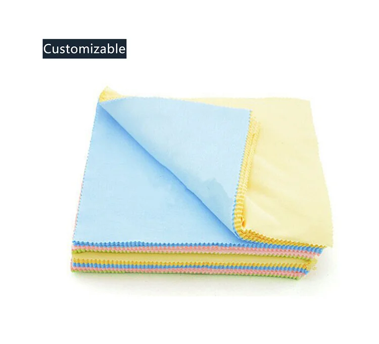 Colorful cotton microfiber sunglasses cloth reading glasses cleaning cloth eyeglasses case