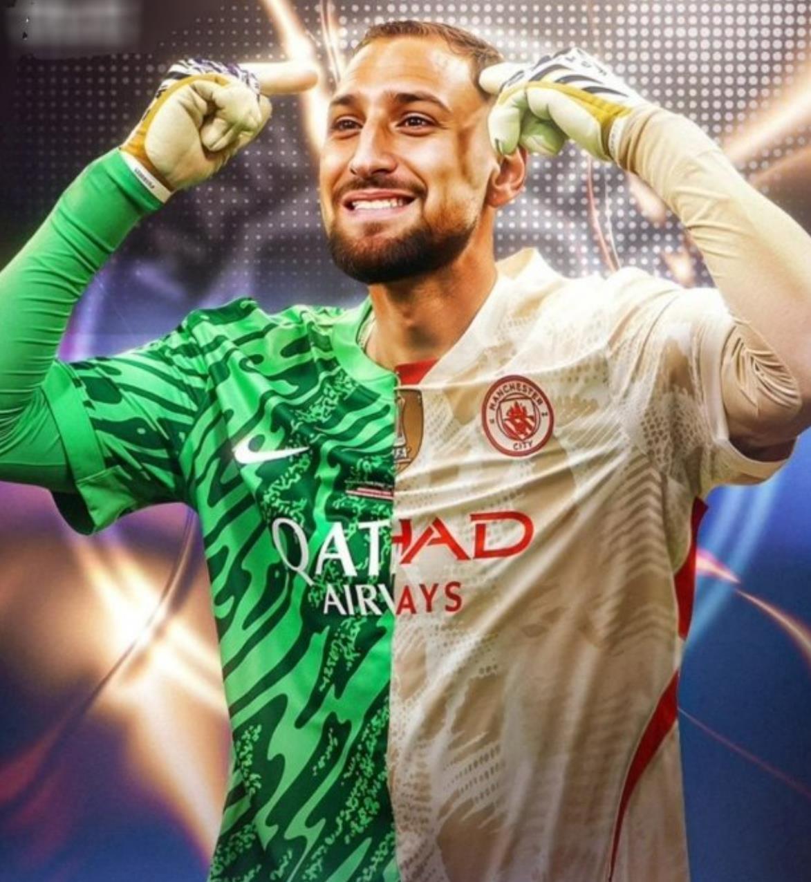 Man City Signs Donnarumma with Record Salary, Overhauling Goalkeeper Positionjersey|football shirt|football kit|football sportswear