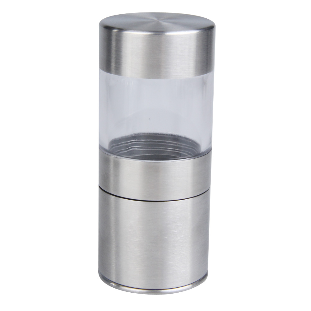 Simple Manual Stainless Steel Salt Pepper Mill Grinder Muller Kitchen Tool, 501 Original
Simple Manual Stainless Steel Salt Pepper Mill Grinder Muller Kitchen Tool, 501 Original
