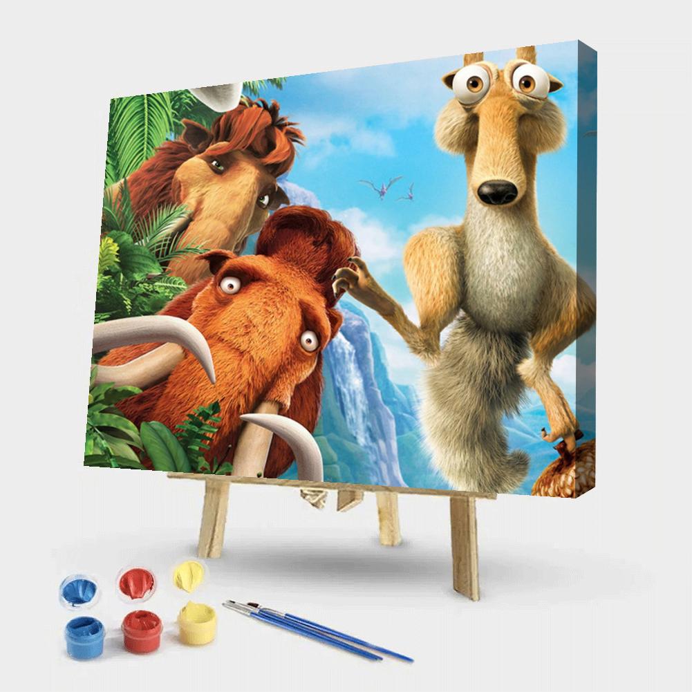 Ice Age Painting By Numbers 50*40CM