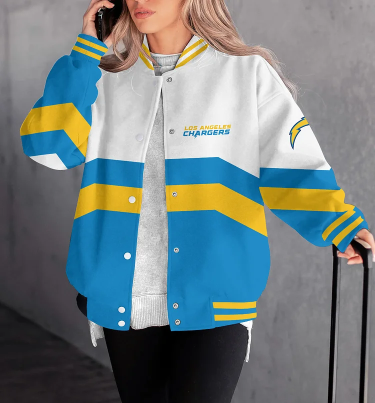 Los Angeles Chargers Women Limited Edition Full-Snap Casual Jacket