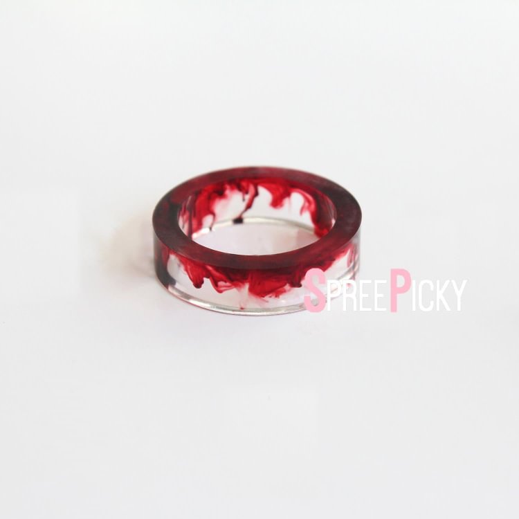 Gothic Punk Blood Ring SP178974